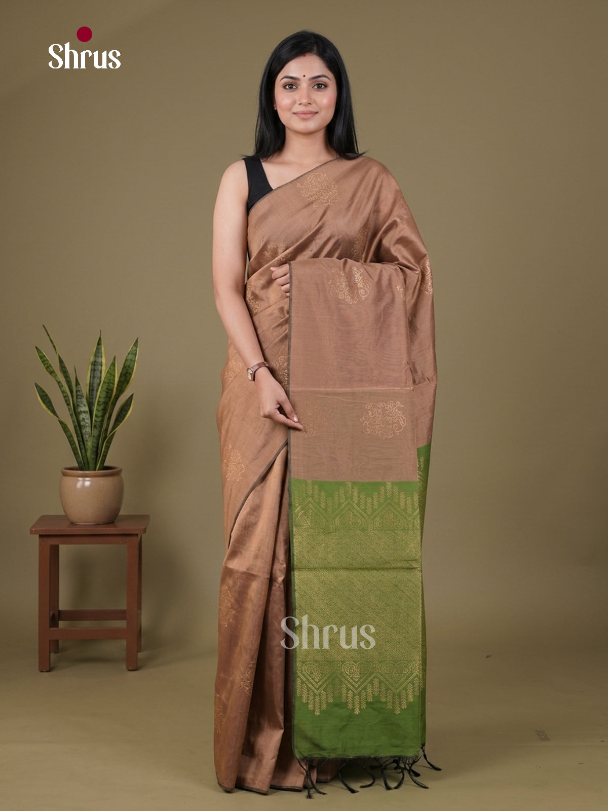 Semi Silkcotton Saree - EGS17057