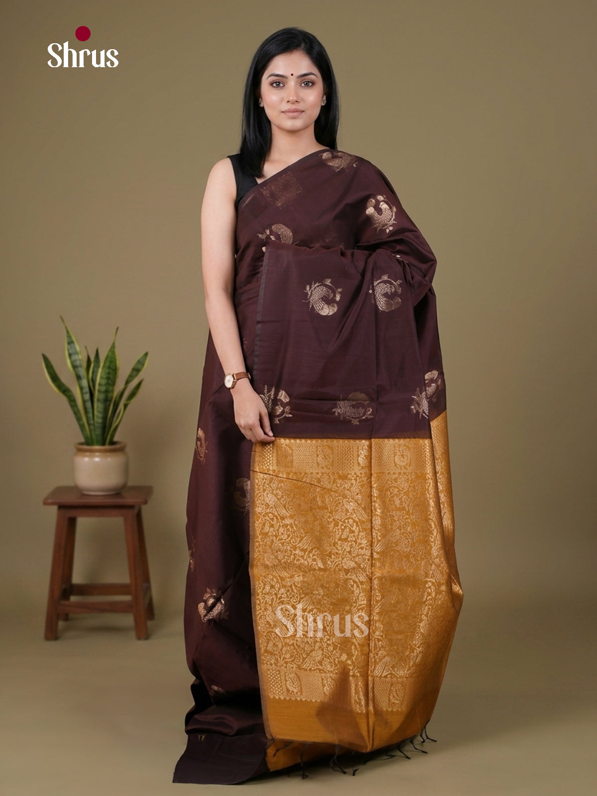 Semi Silkcotton Saree - EGS17060