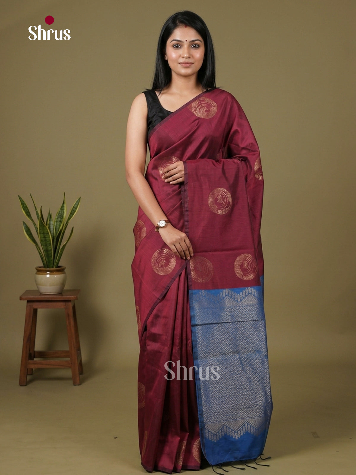 Semi Silkcotton Saree - EGS17087