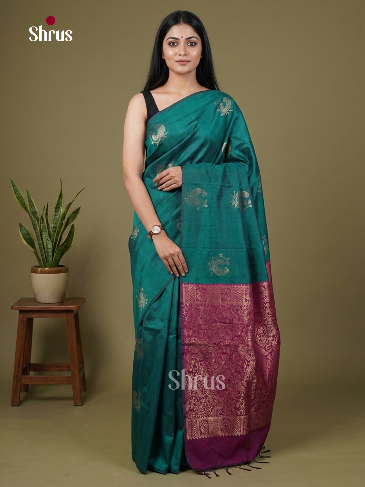 Semi Silkcotton Saree - EGS17112