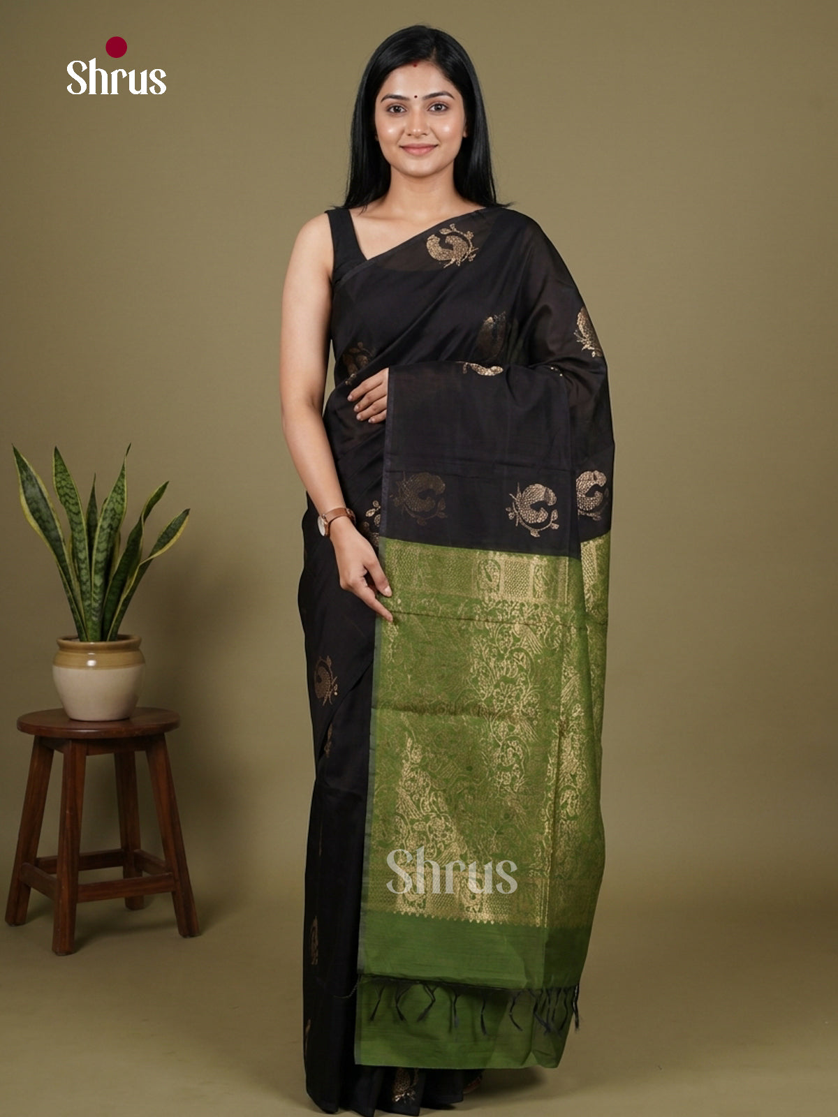 Semi Silkcotton Saree - EGS17114