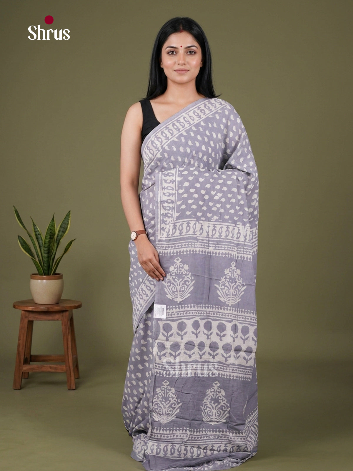 Jaipur cotton Saree - EGS18014
