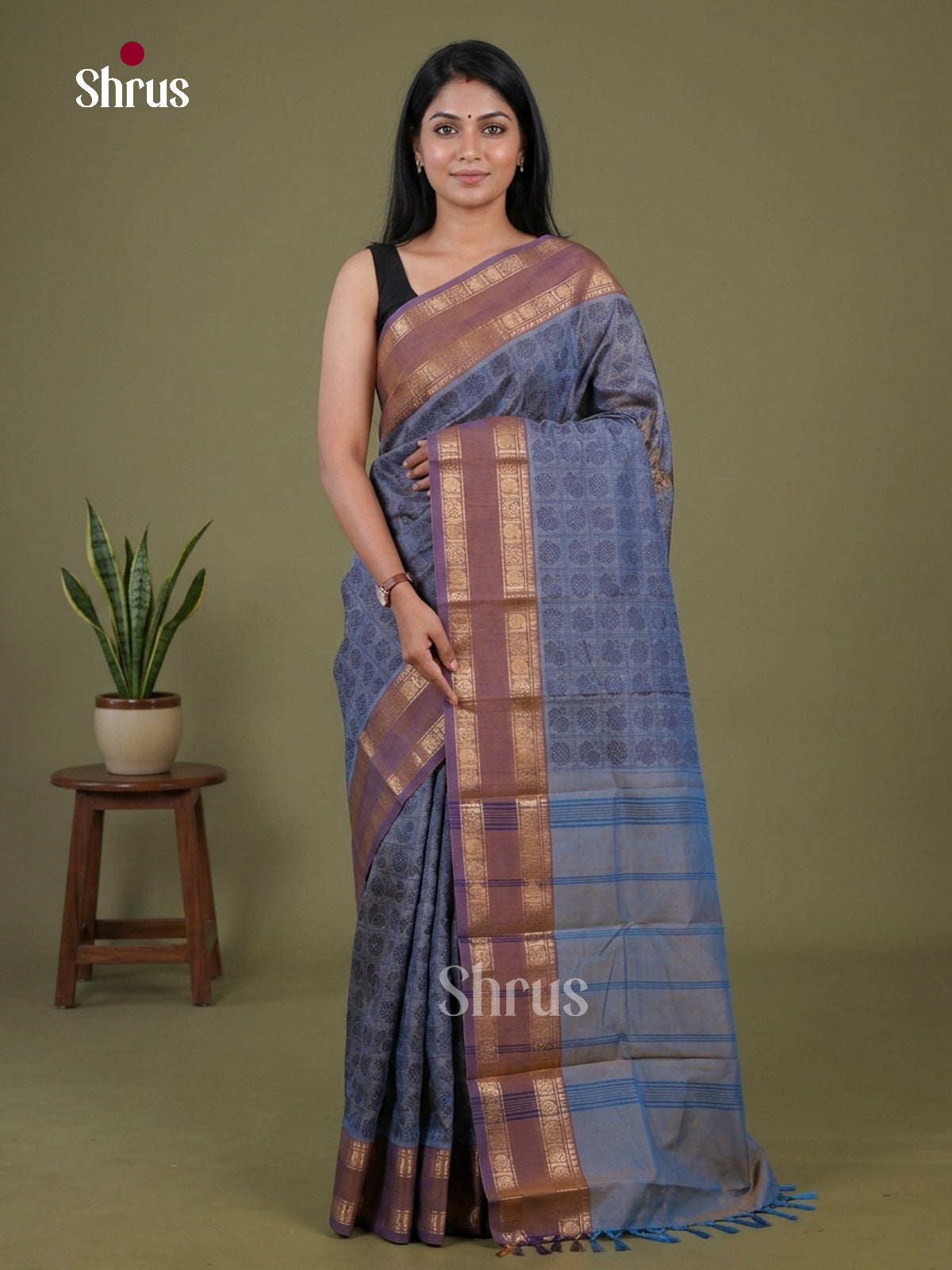 Kanchi Cotton Saree - EGS18028
