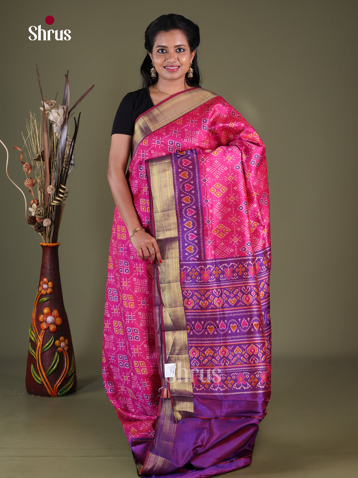 Semi Patola Saree - EGS21006