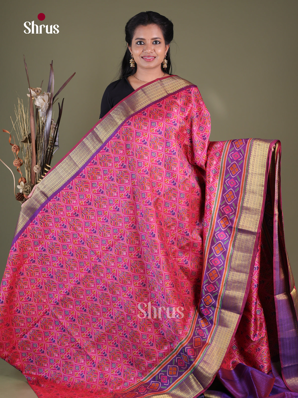 Semi Patola Saree - EGS21008