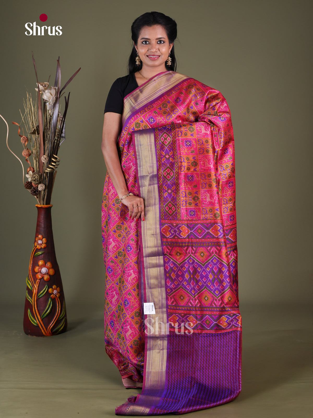 Semi Patola Saree - EGS21011