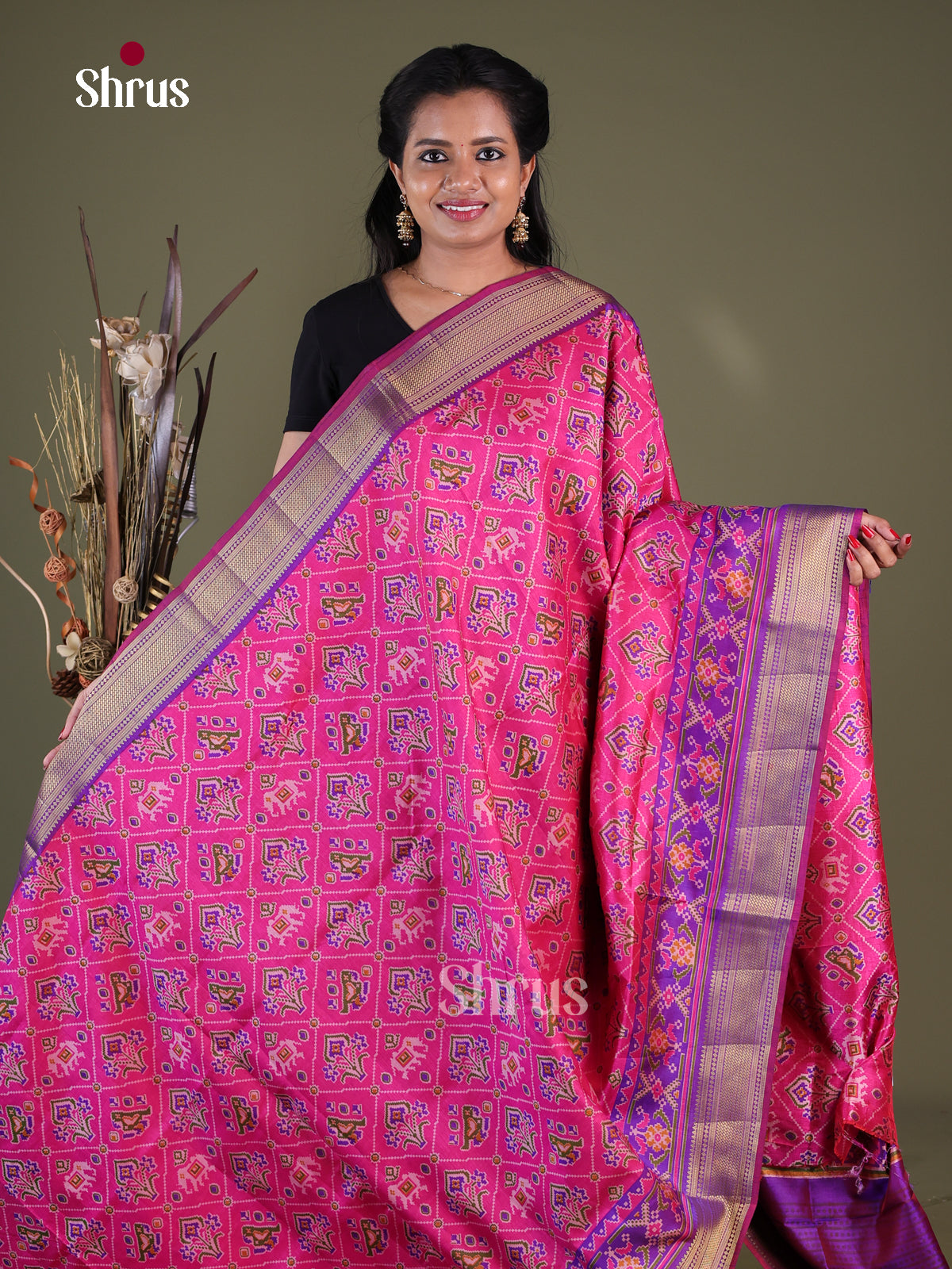 Semi Patola Saree - EGS21013