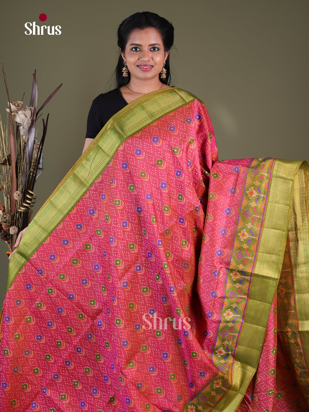 Semi Patola Saree - EGS21014