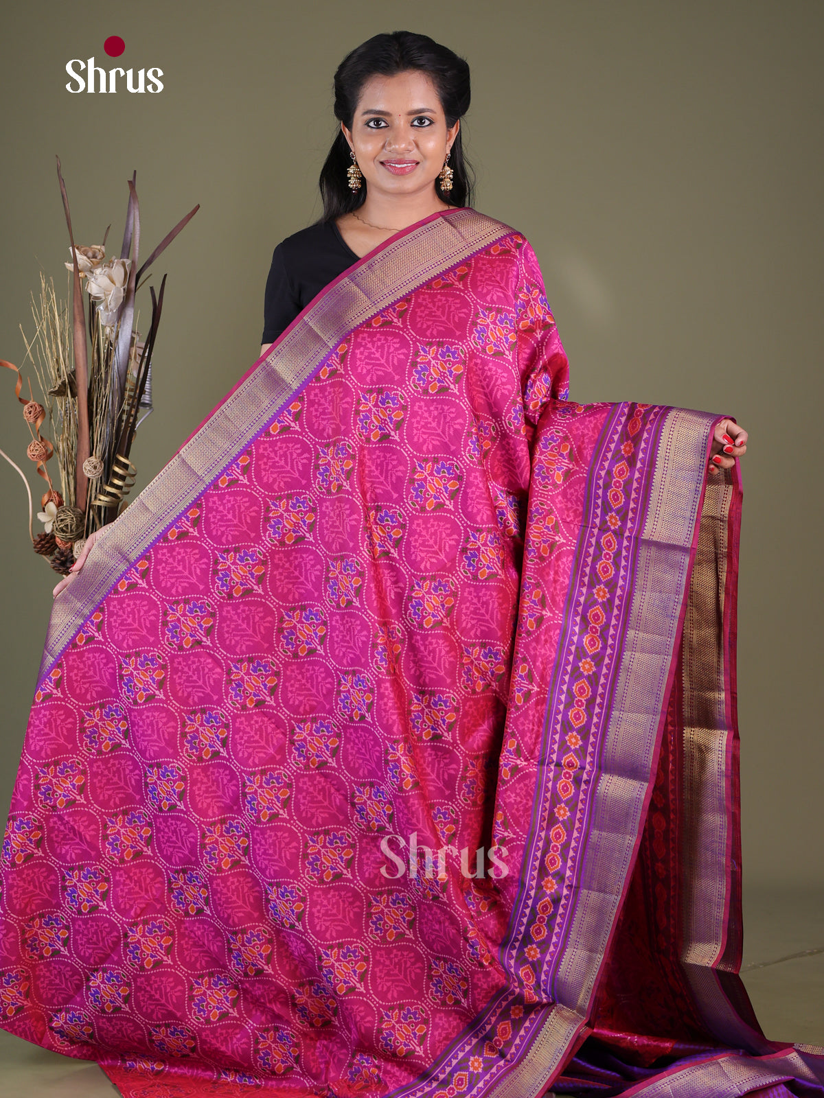 Semi Patola Saree - EGS21015