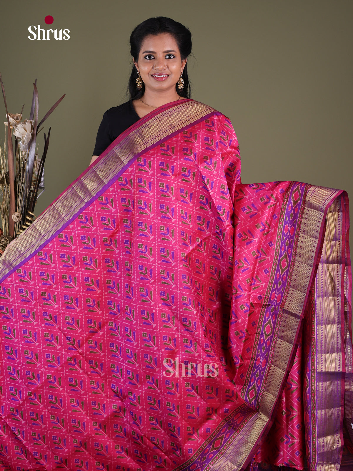 Semi Patola Saree - EGS21016