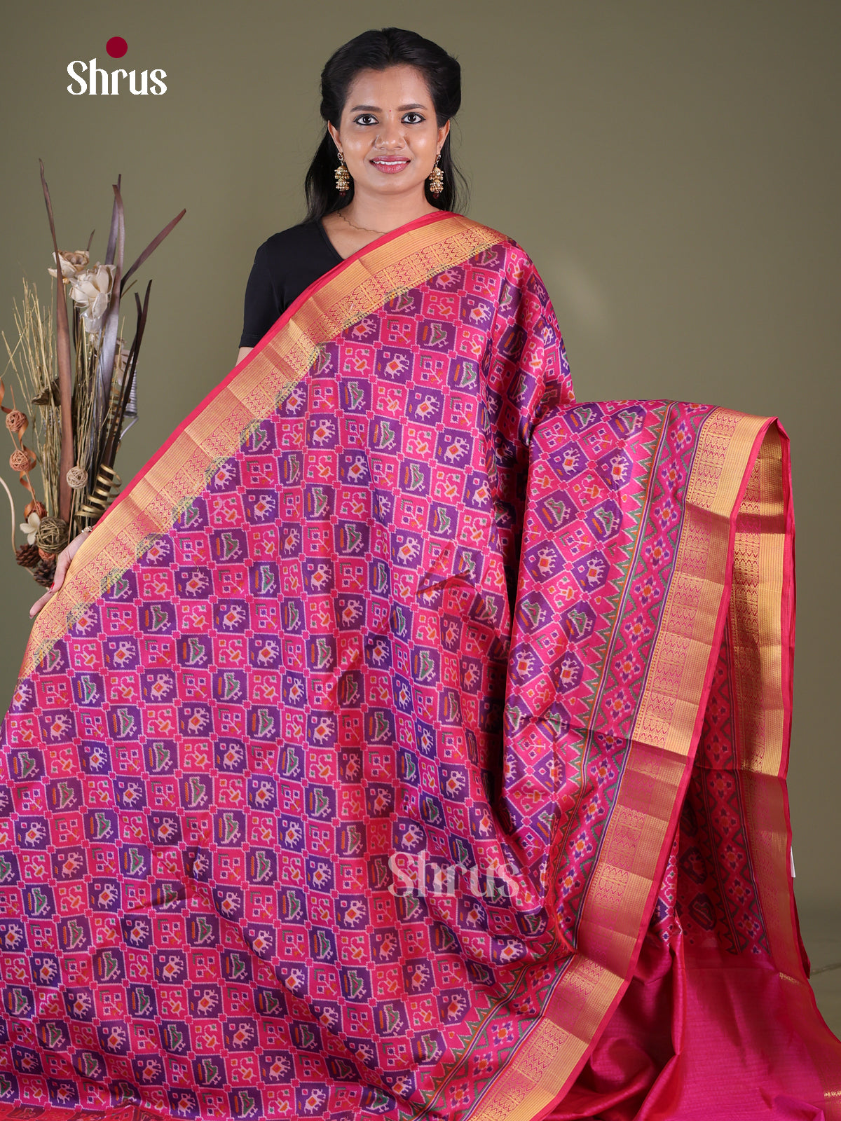 Semi Patola Saree - EGS21017