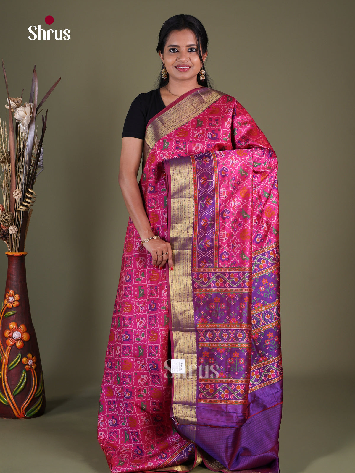 Semi Patola Saree - EGS21021