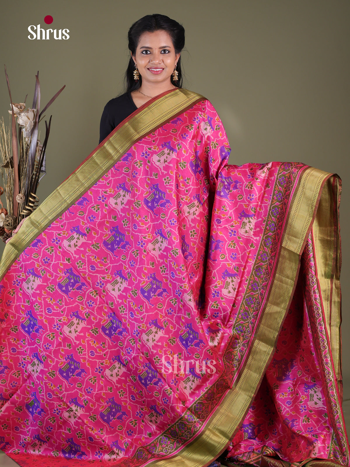 Semi Patola Saree - EGS21024