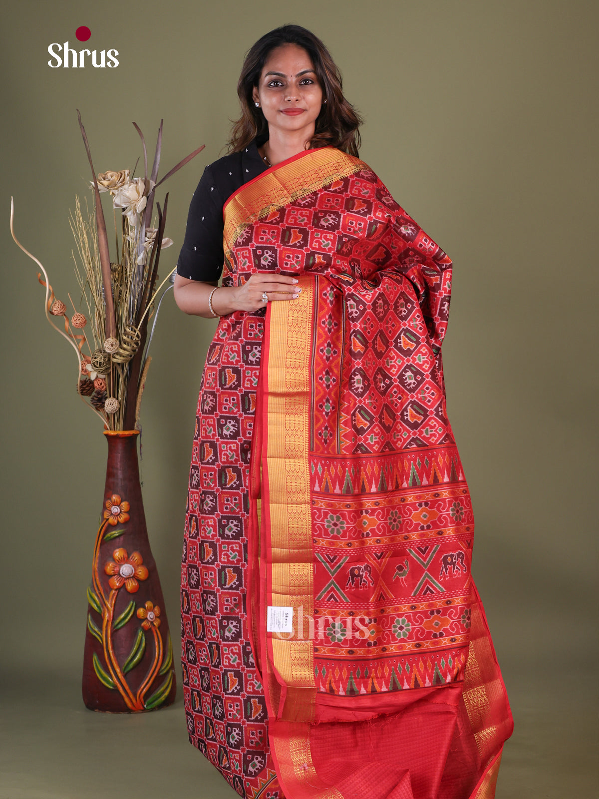 Semi Patola Saree - EGS21027