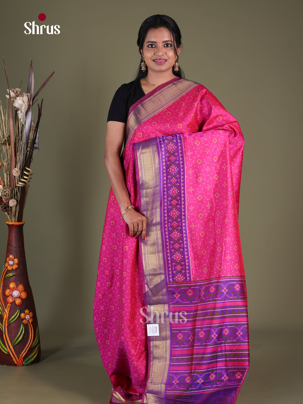 Semi Patola Saree - EGS21030