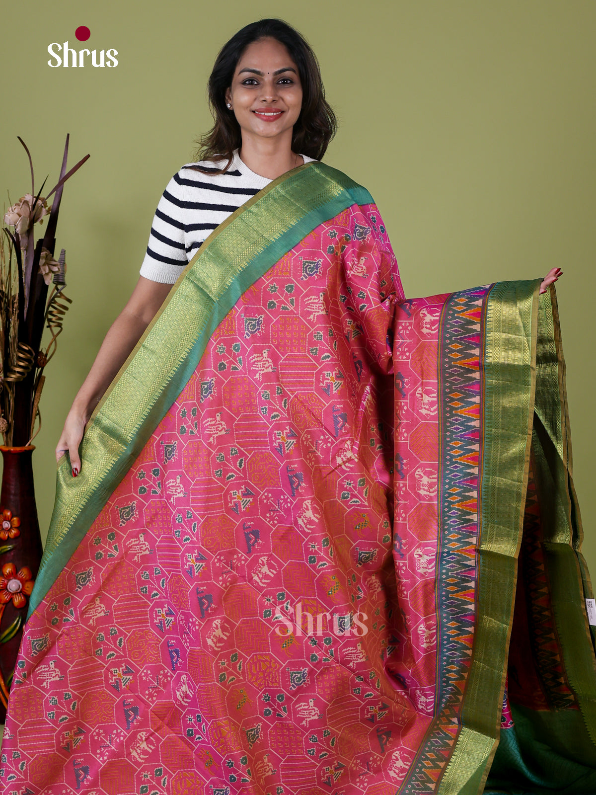 Semi Patola Saree - EGS21035