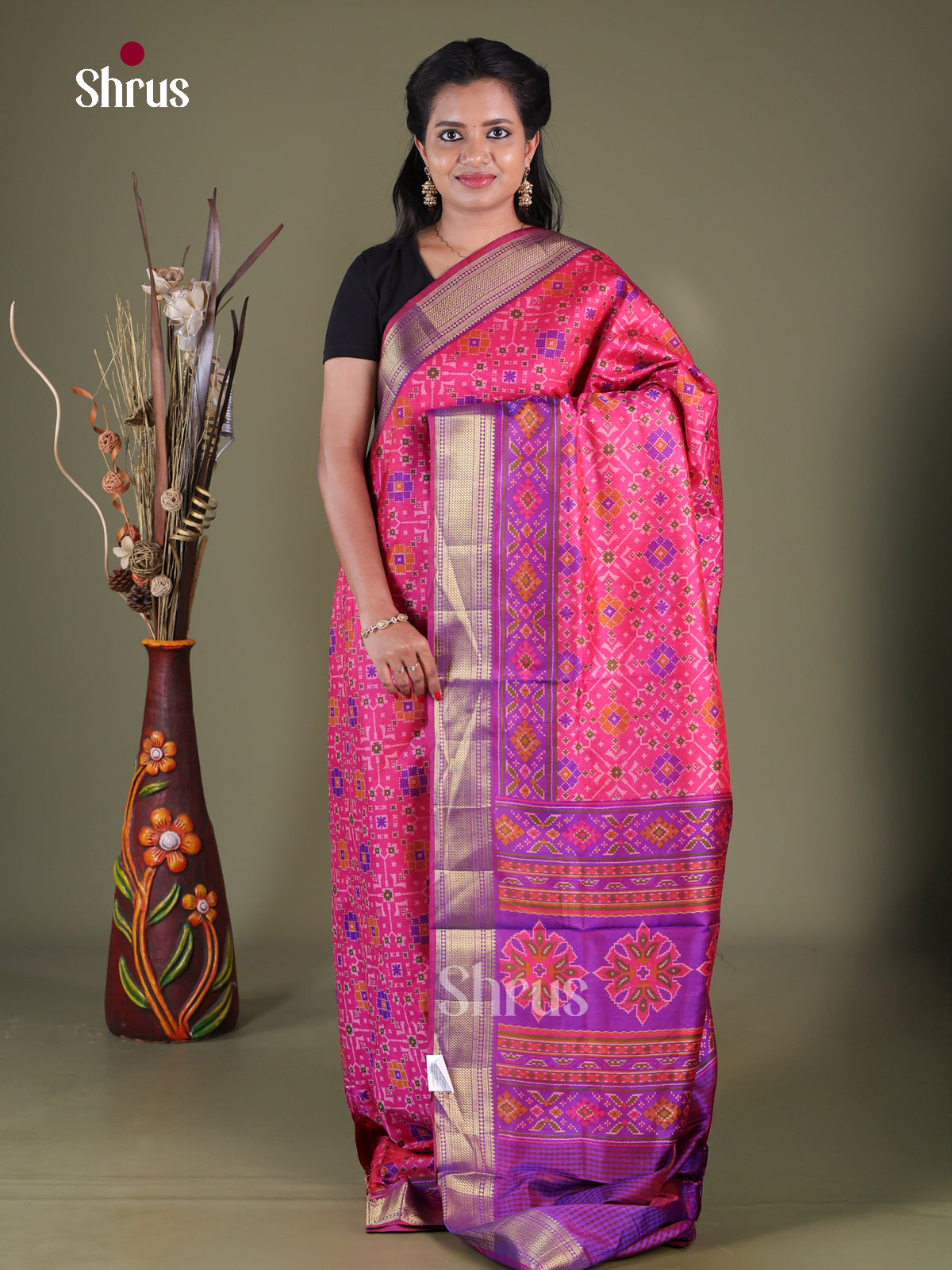 Semi Patola Saree - EGS21036