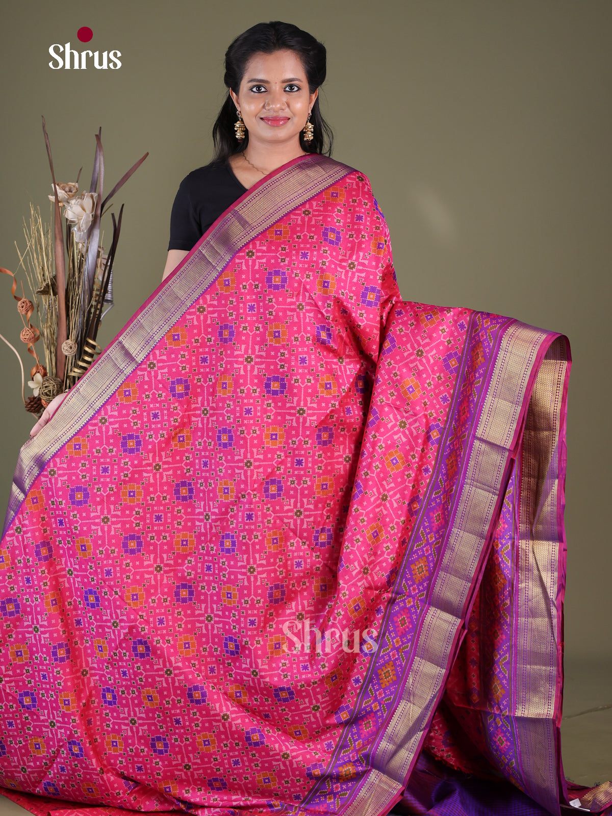 Semi Patola Saree - EGS21036