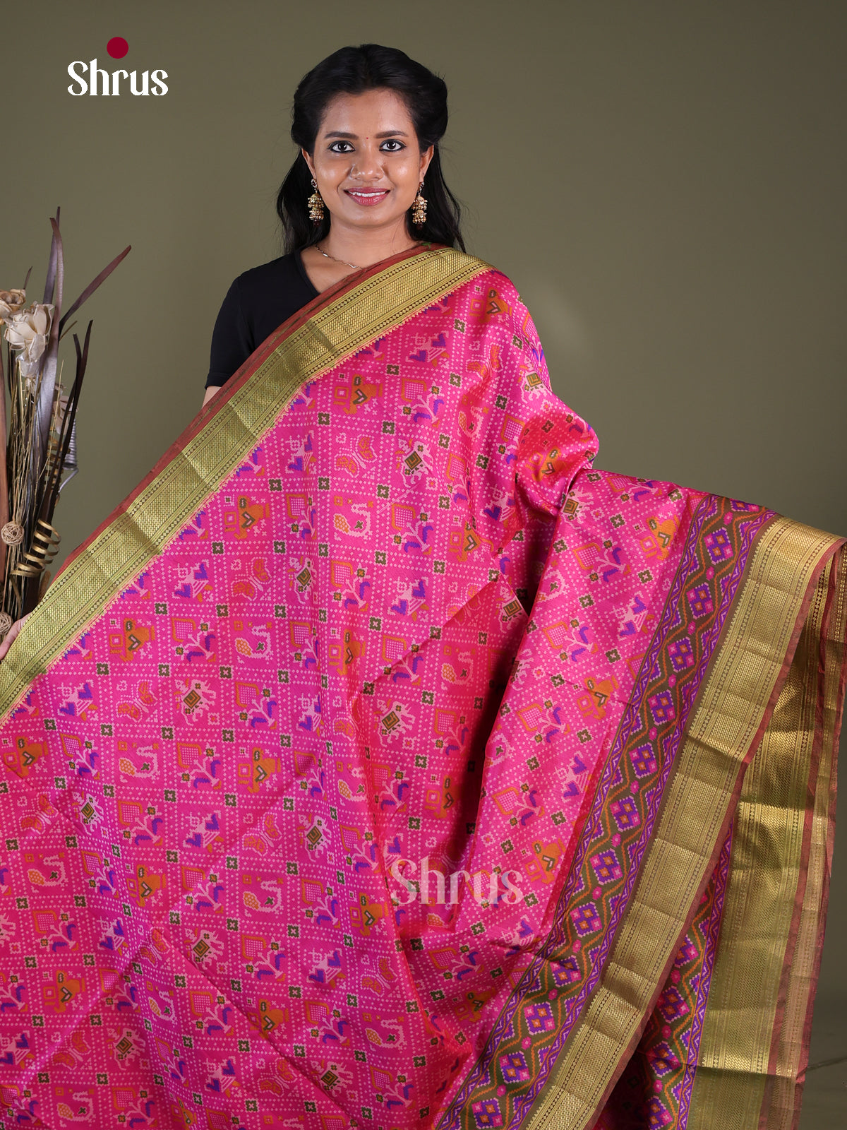 Semi Patola Saree - EGS21037