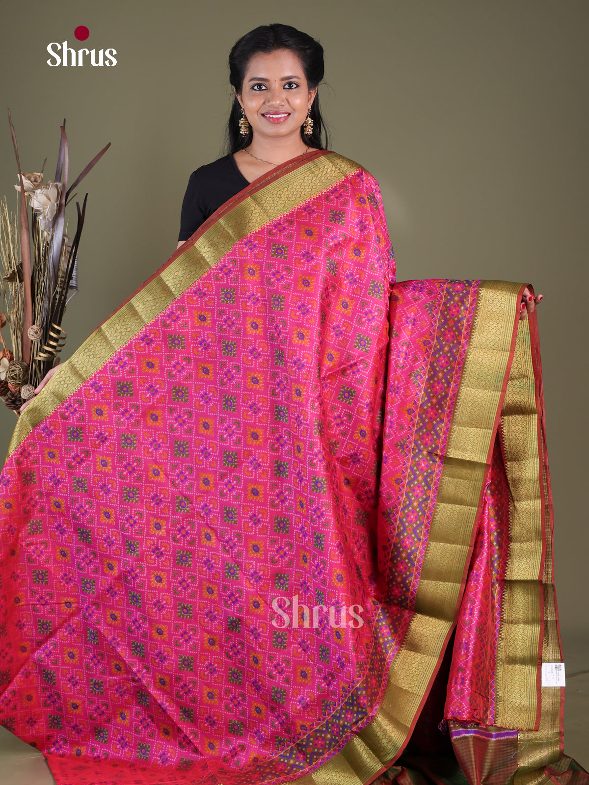 Semi Patola Saree - EGS21039