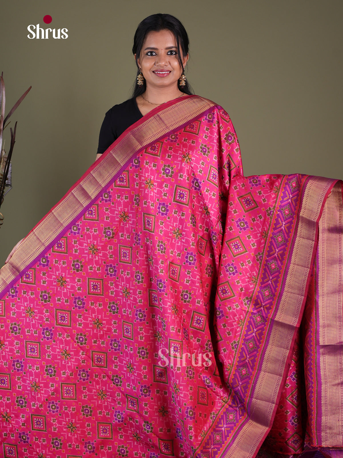 Semi Patola Saree - EGS21040