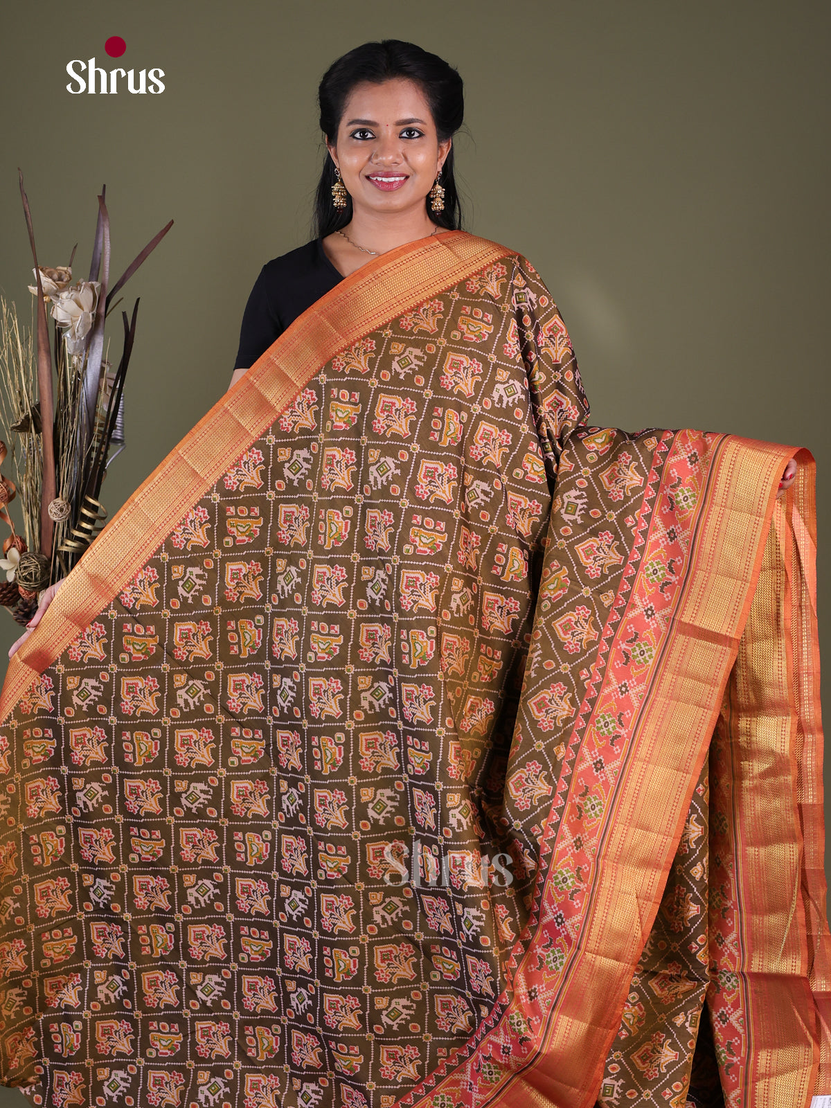 Semi Patola Saree - EGS21045