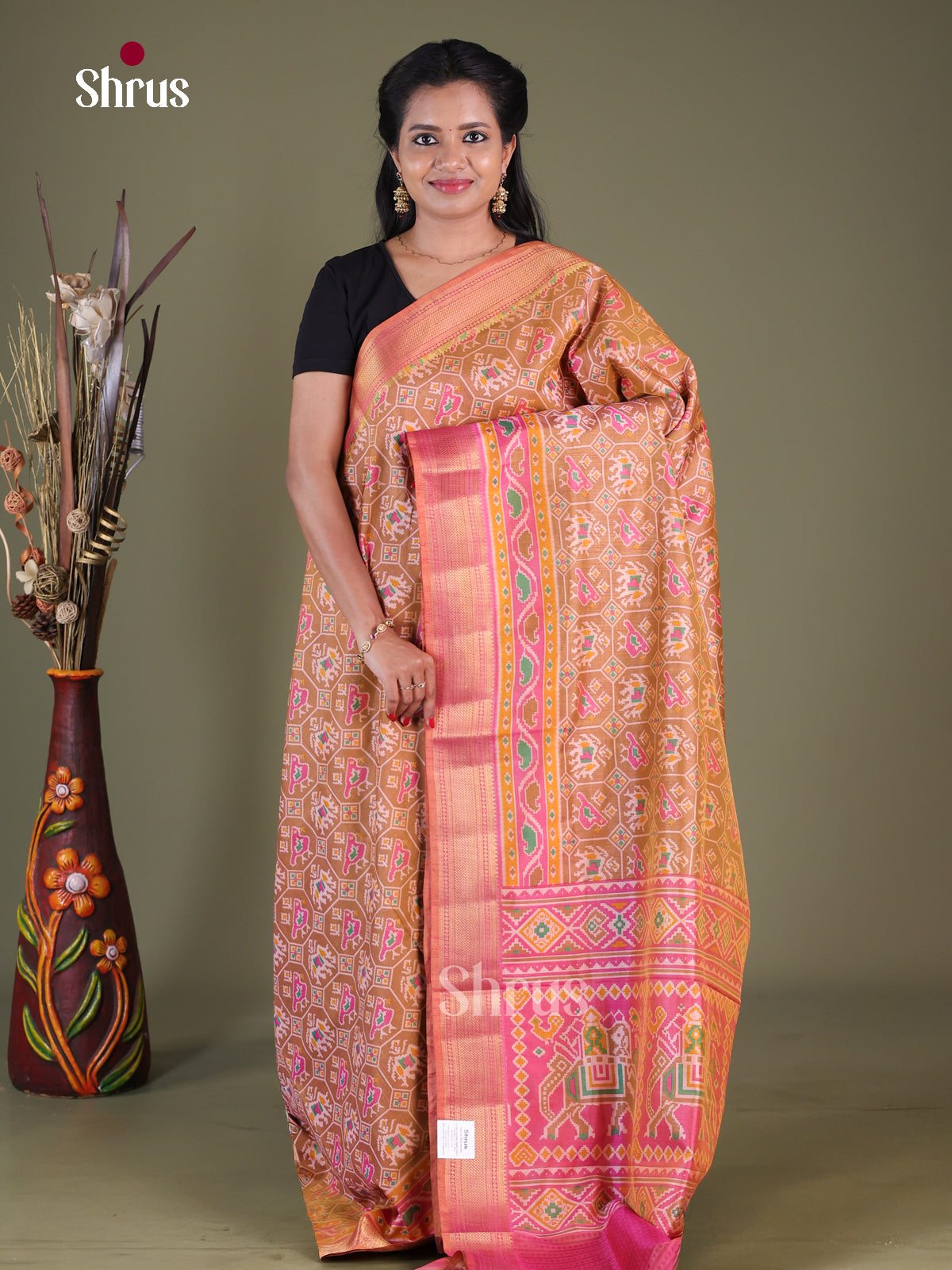 Semi Patola Saree - EGS21053