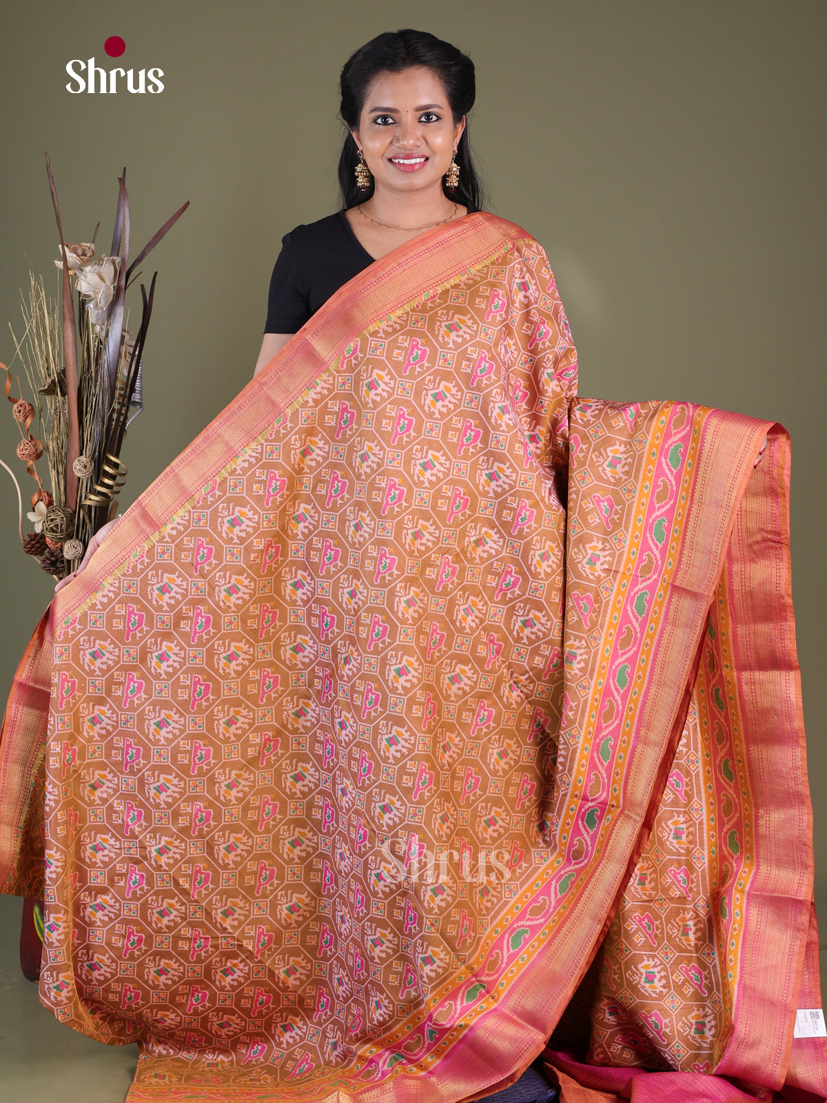 Semi Patola Saree - EGS21053