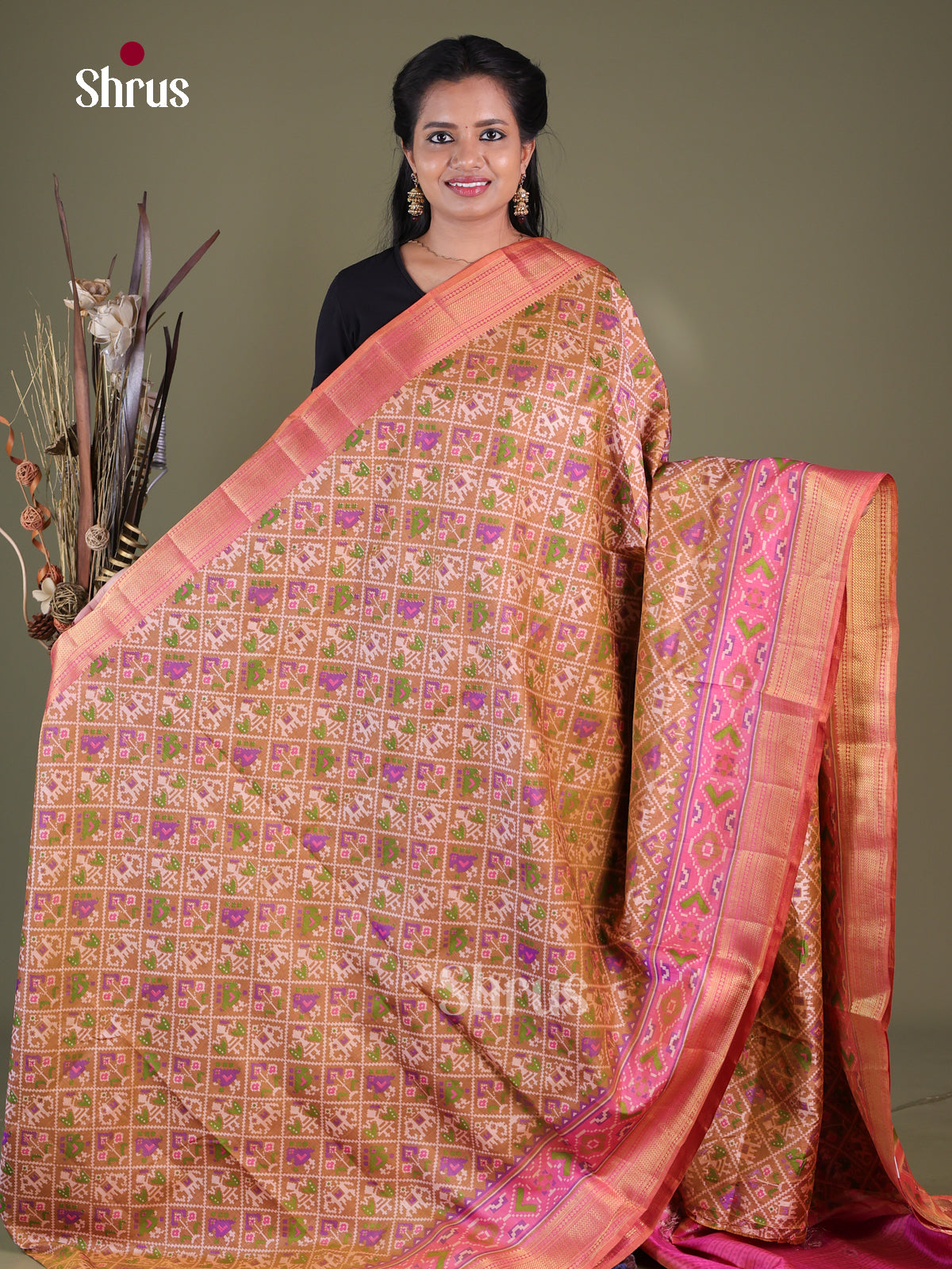 Semi Patola Saree - EGS21055