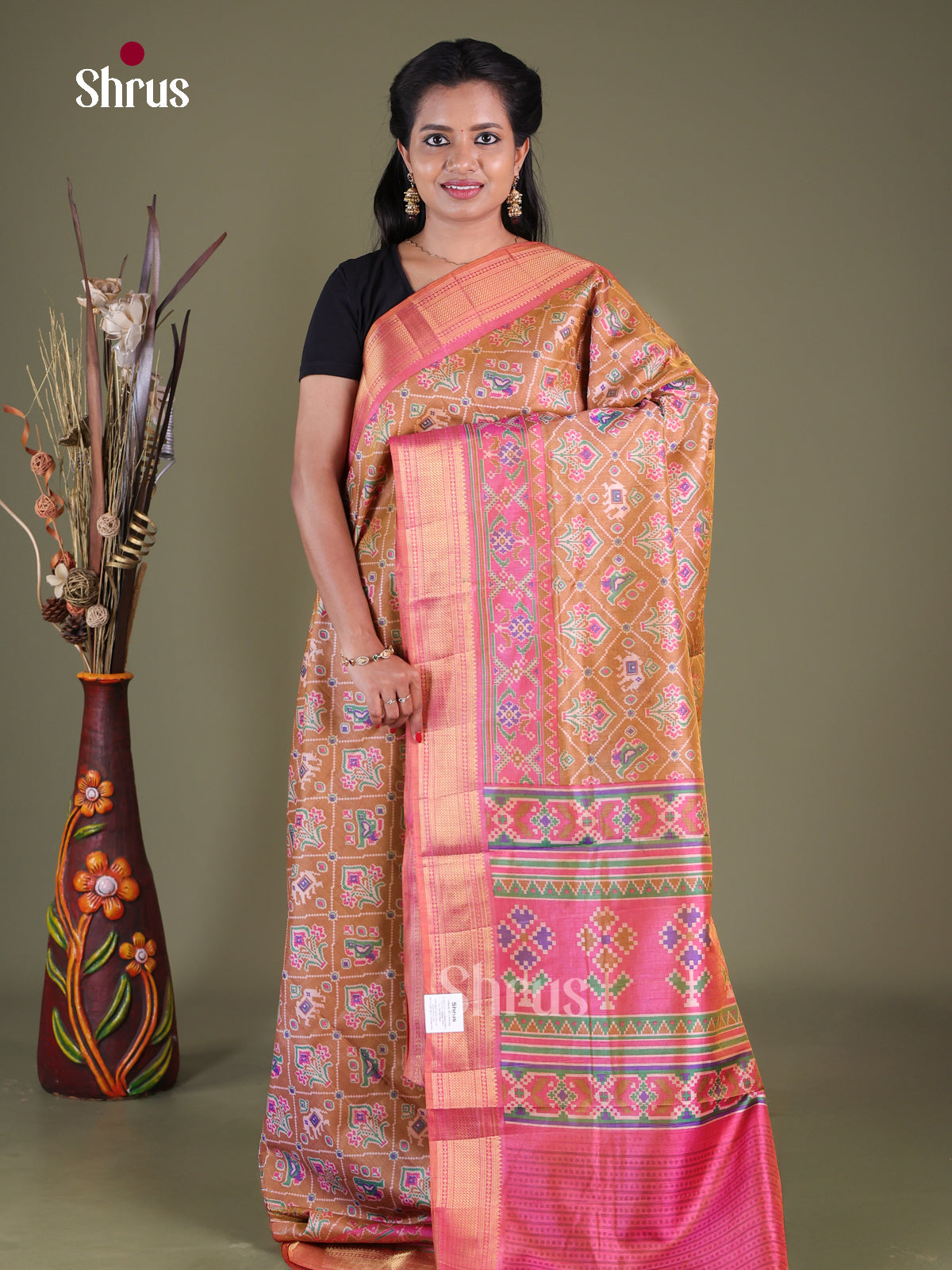 Semi Patola Saree - EGS21057