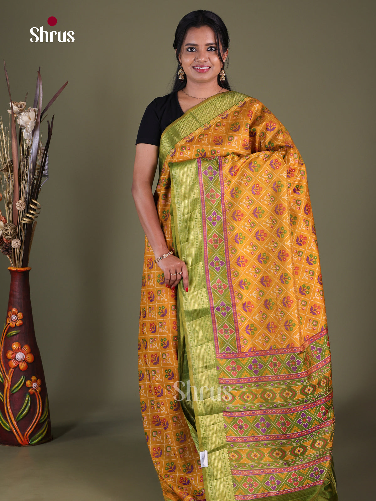 Semi Patola Saree - EGS21060