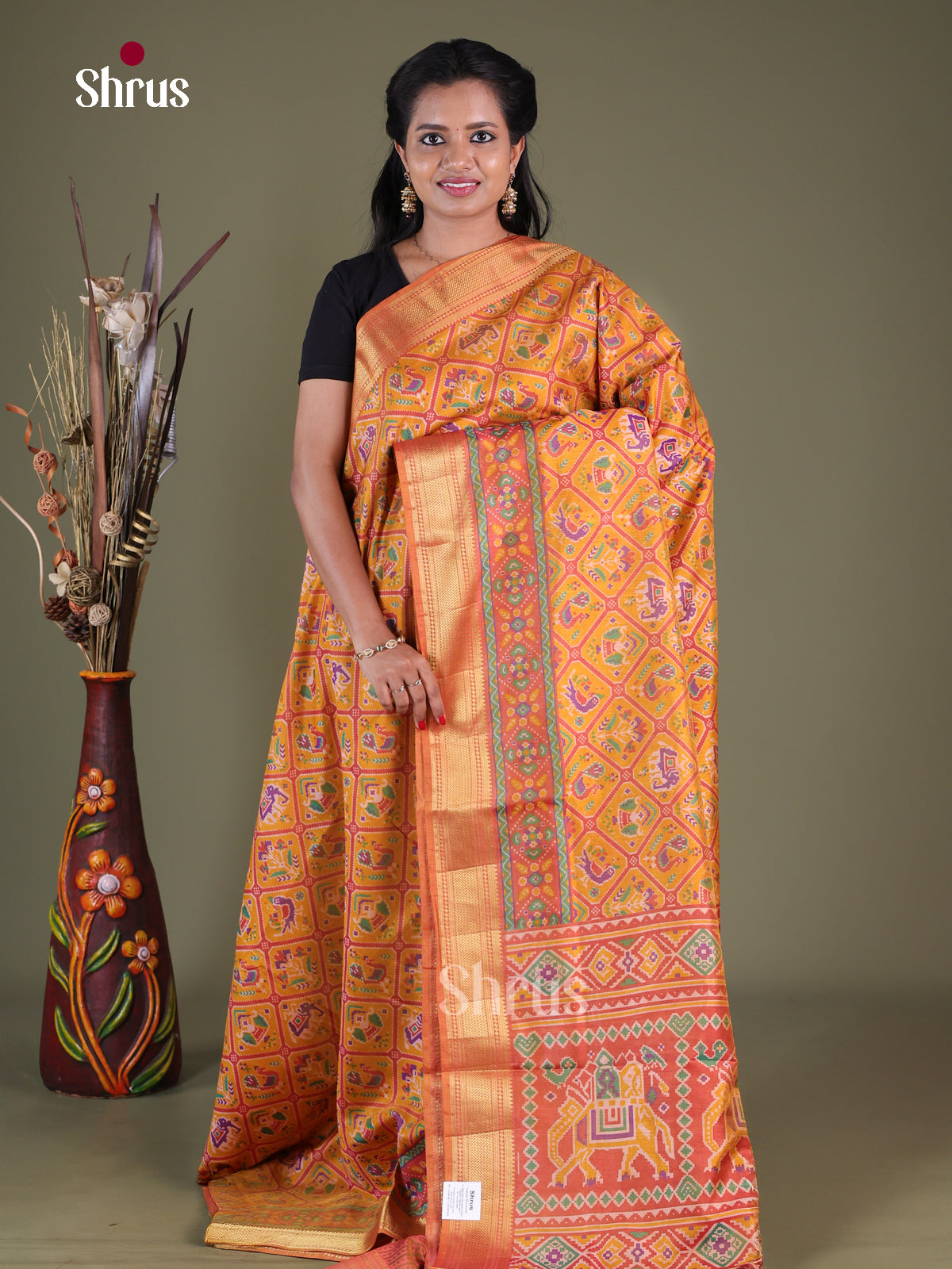 Semi Patola Saree - EGS21061