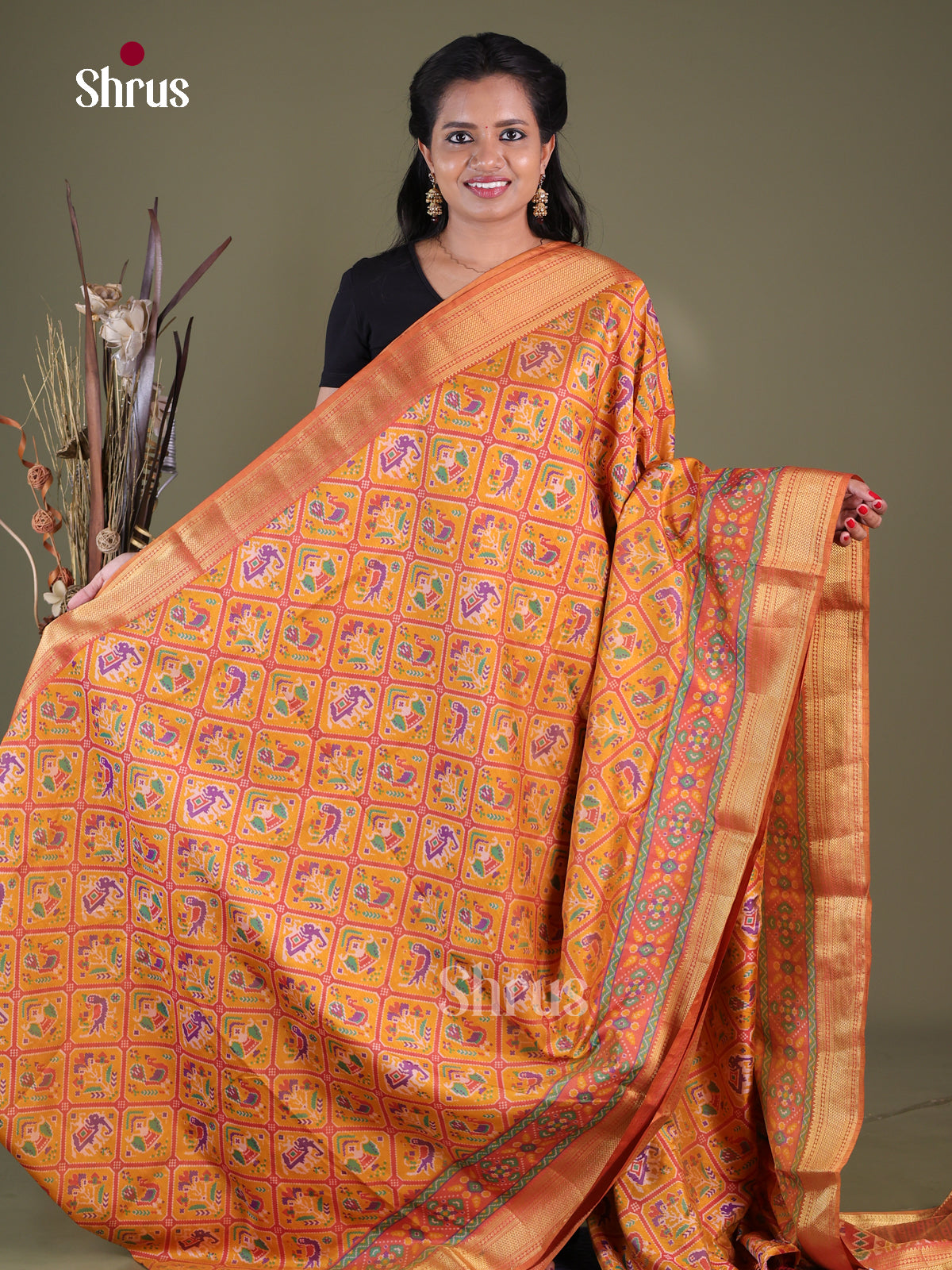 Semi Patola Saree - EGS21061