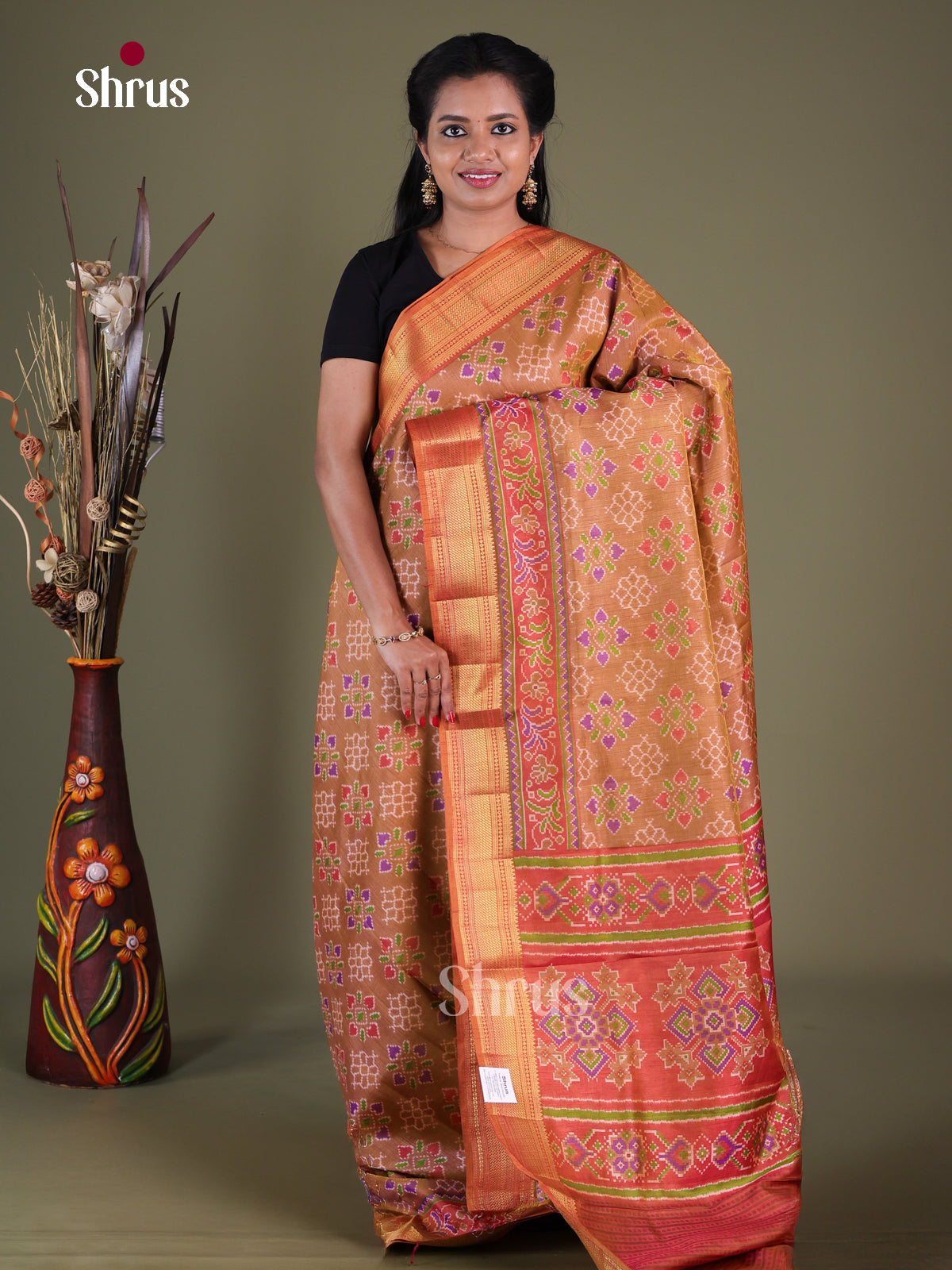 Semi Patola Saree - EGS21065