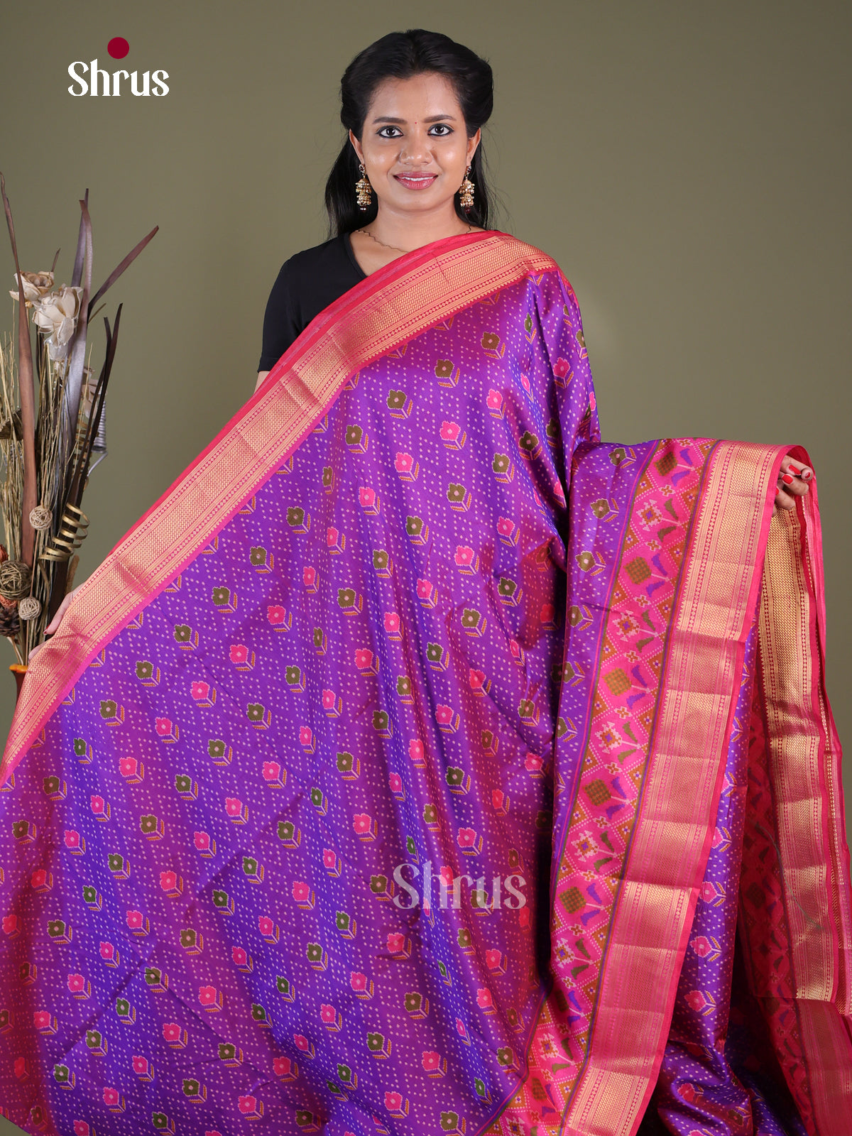 Semi Patola Saree - EGS21067