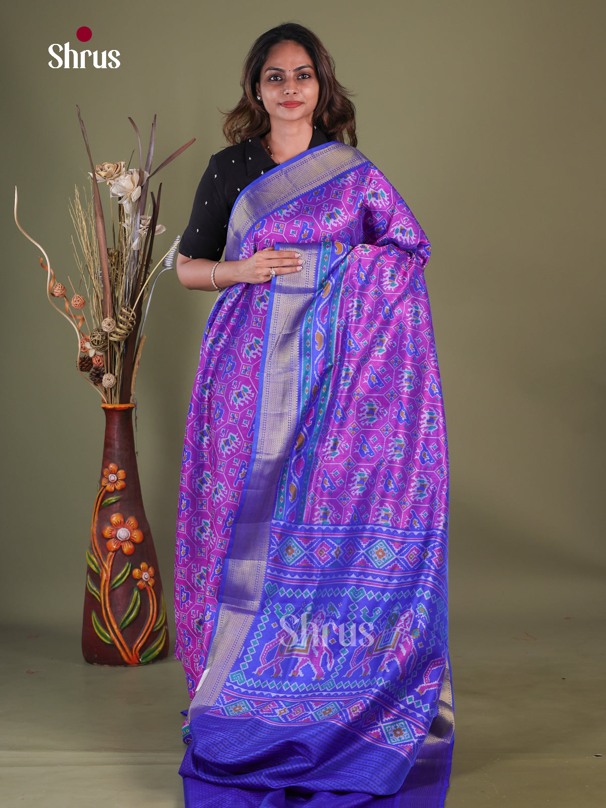 Semi Patola Saree - EGS21068