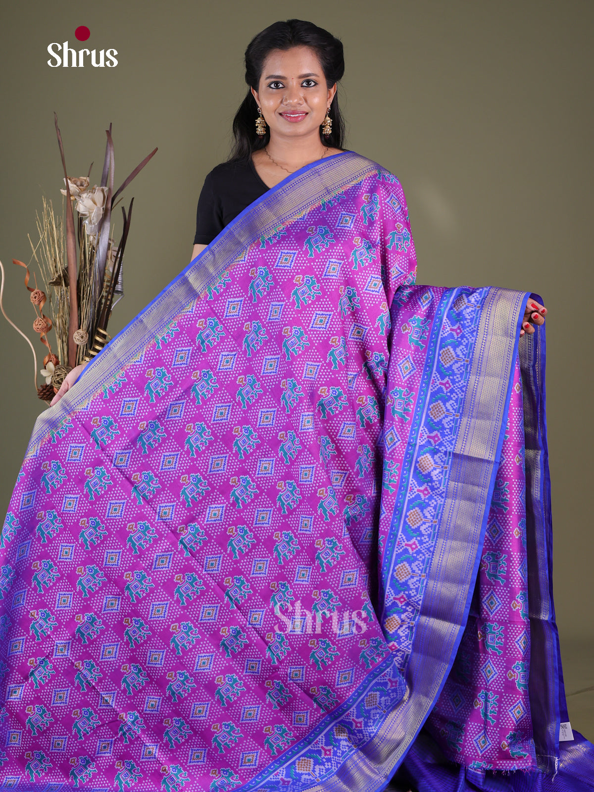 Semi Patola Saree - EGS21073