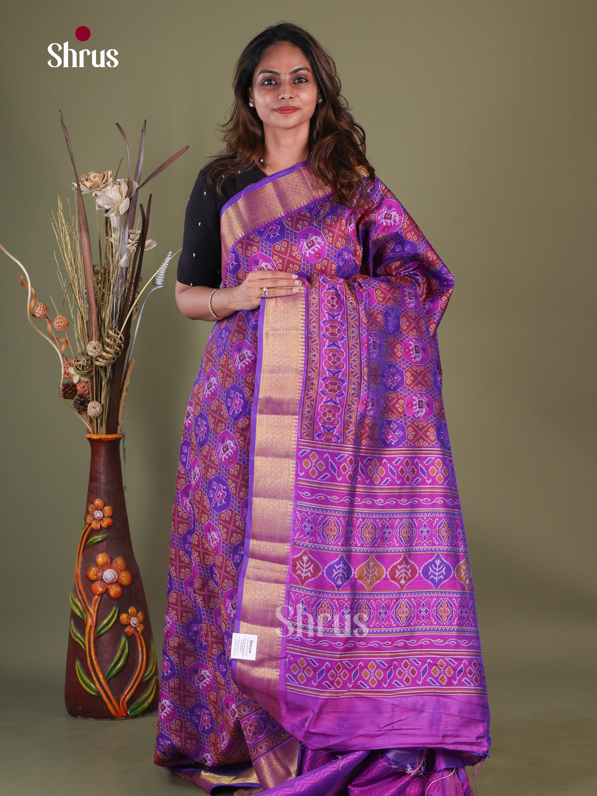 Semi Patola Saree - EGS21075