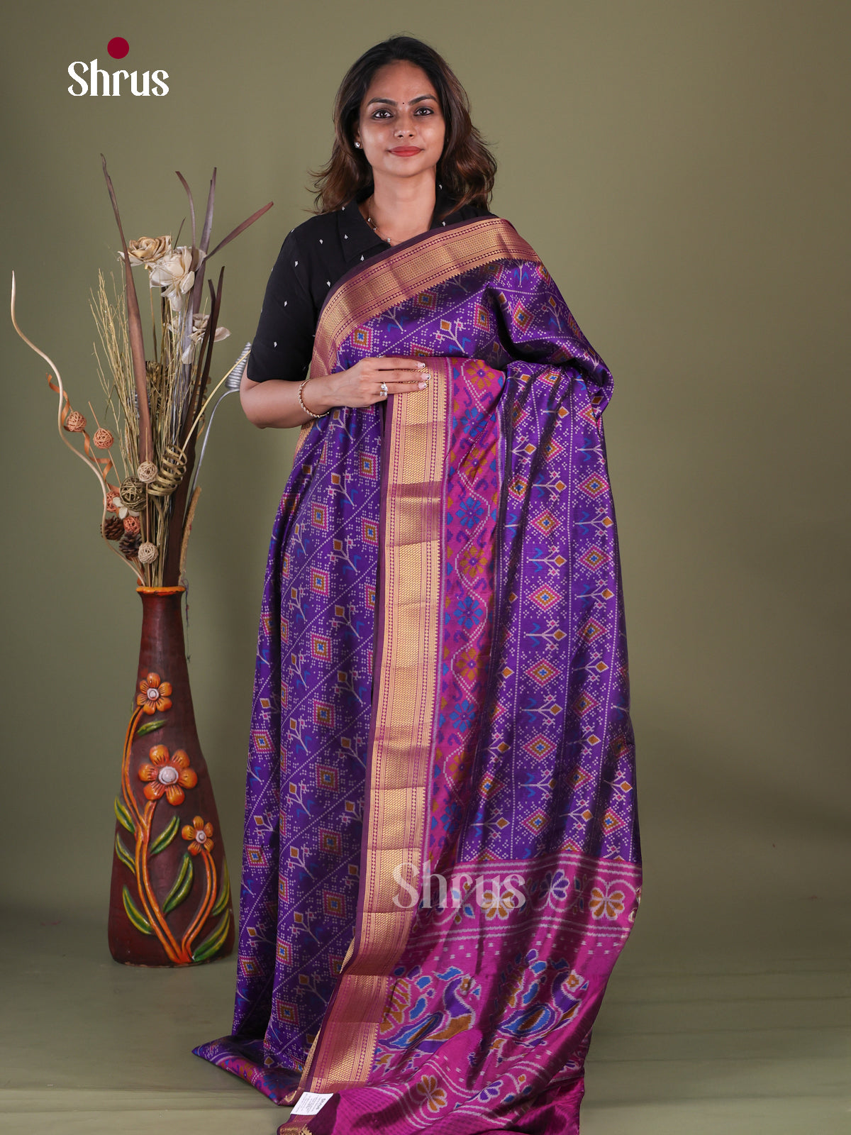 Semi Patola Saree - EGS21077