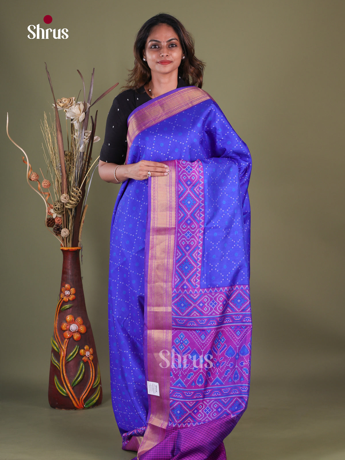 Semi Patola Saree - EGS21080