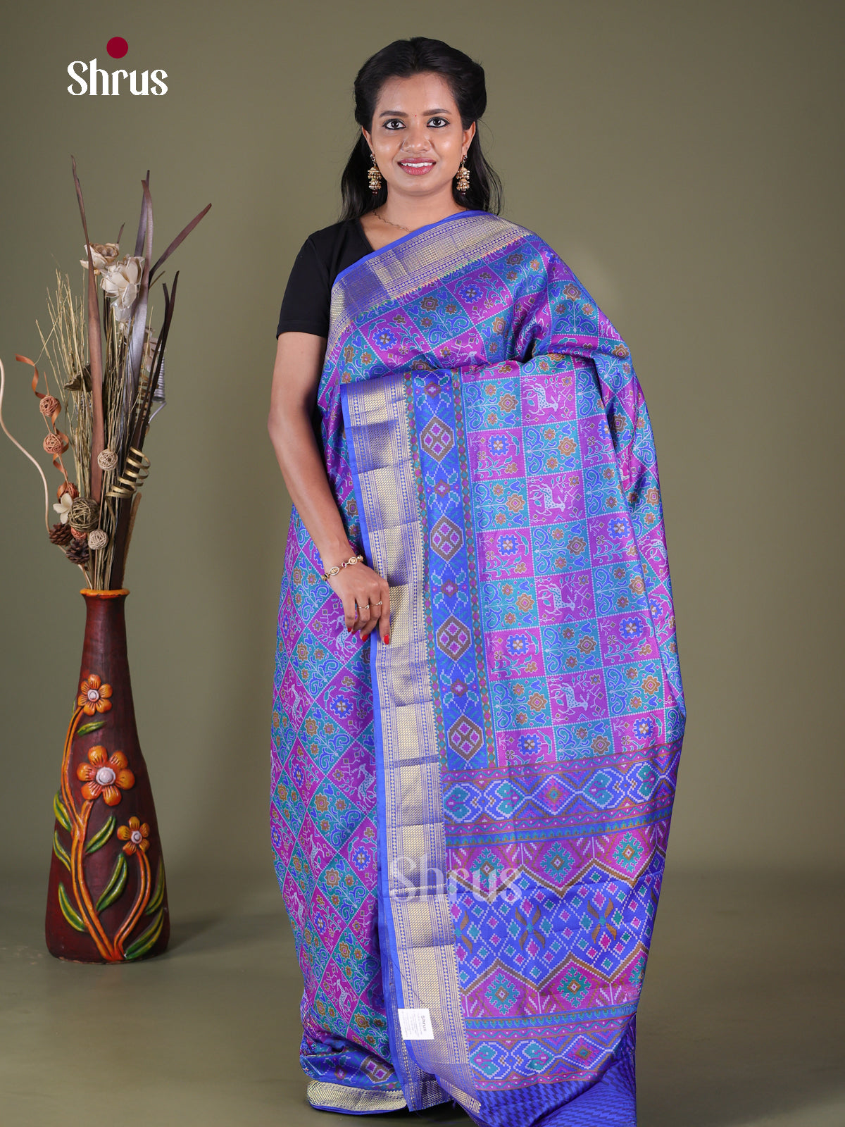 Semi Patola Saree - EGS21087