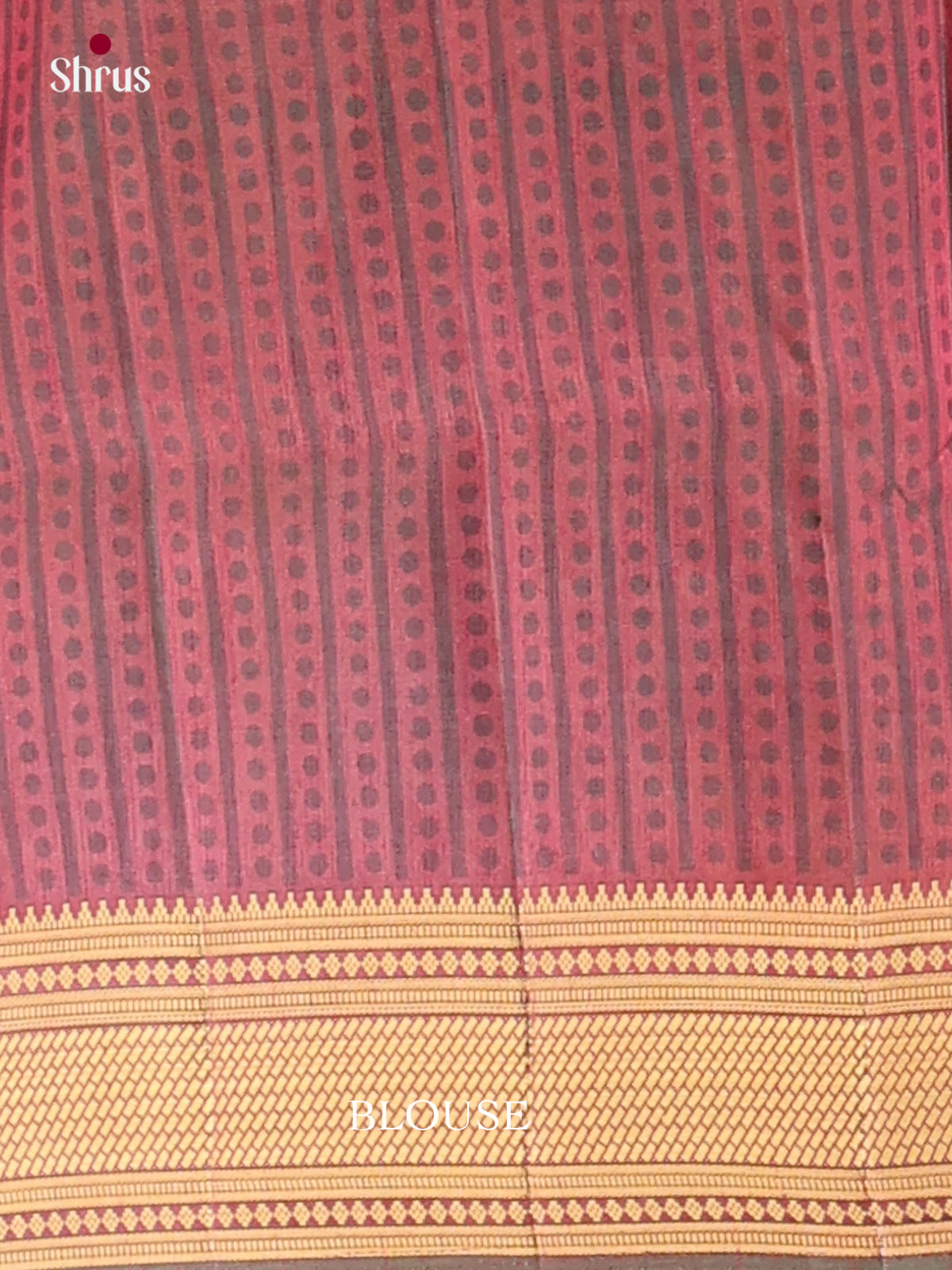 Green & Brown - Semi Patola Saree