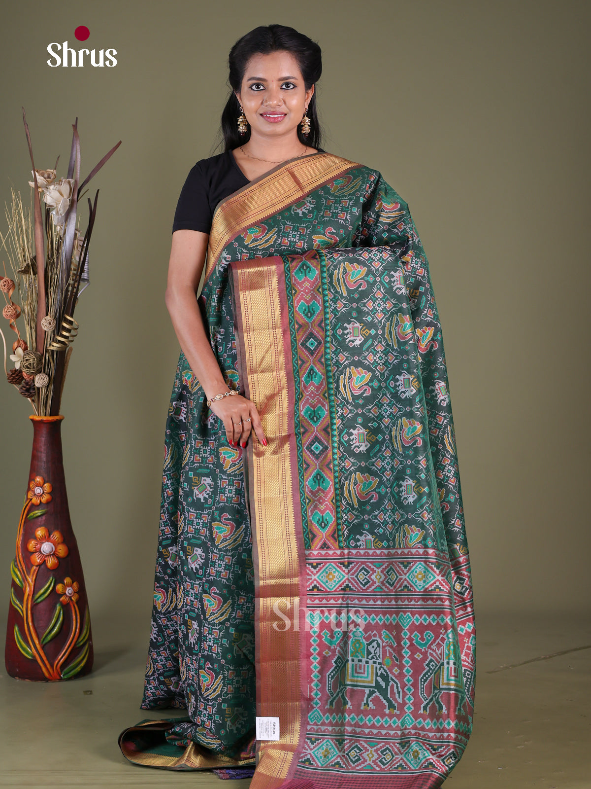 Semi Patola Saree - EGS21104