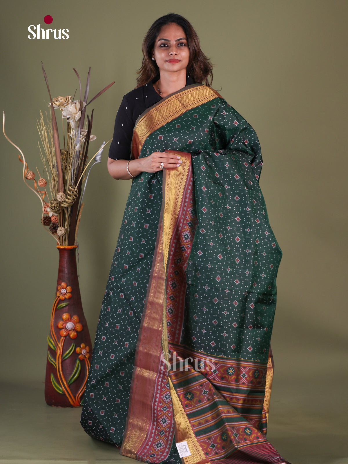 Semi Patola Saree - EGS21105