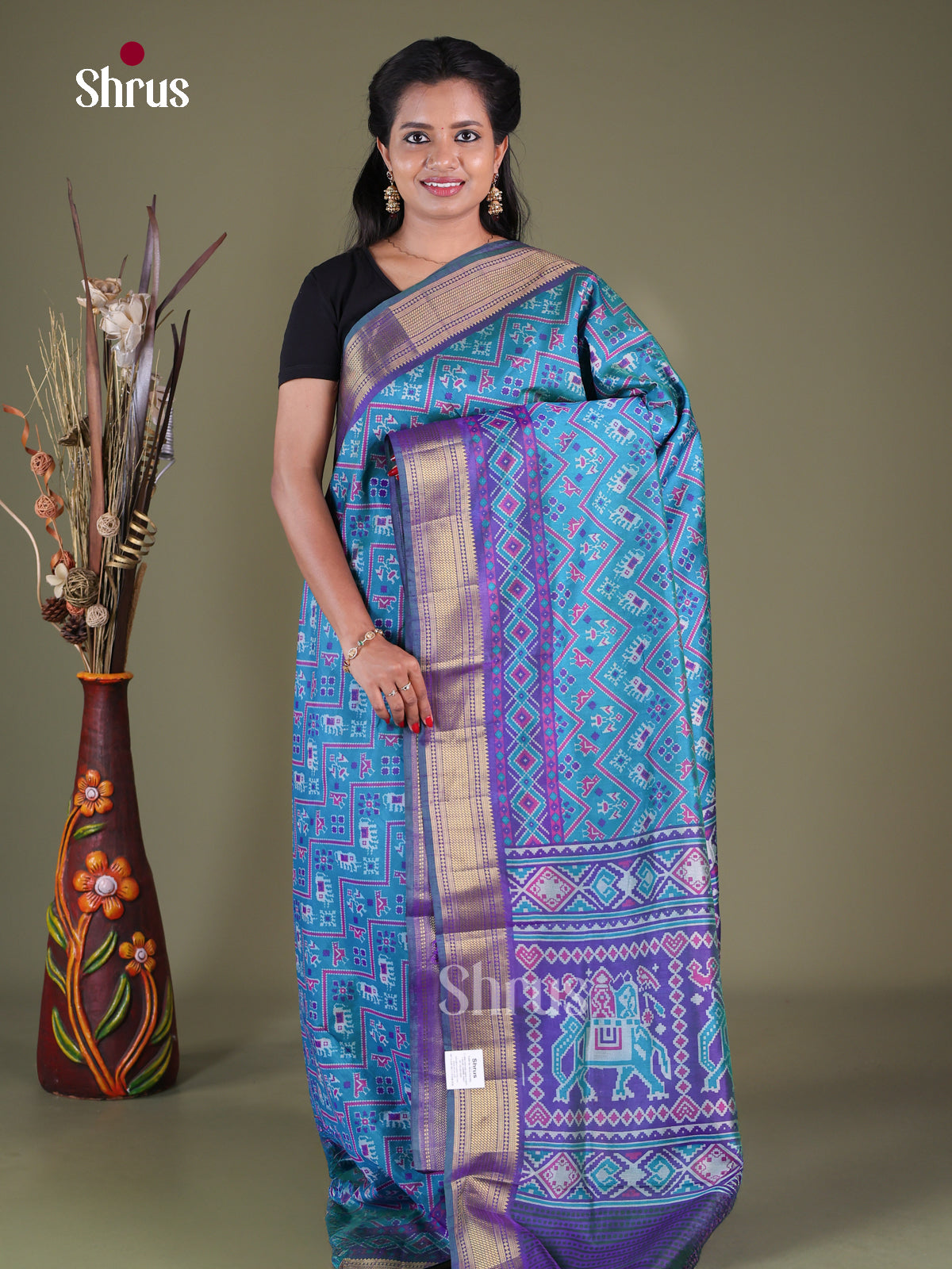 Semi Patola Saree - EGS21112
