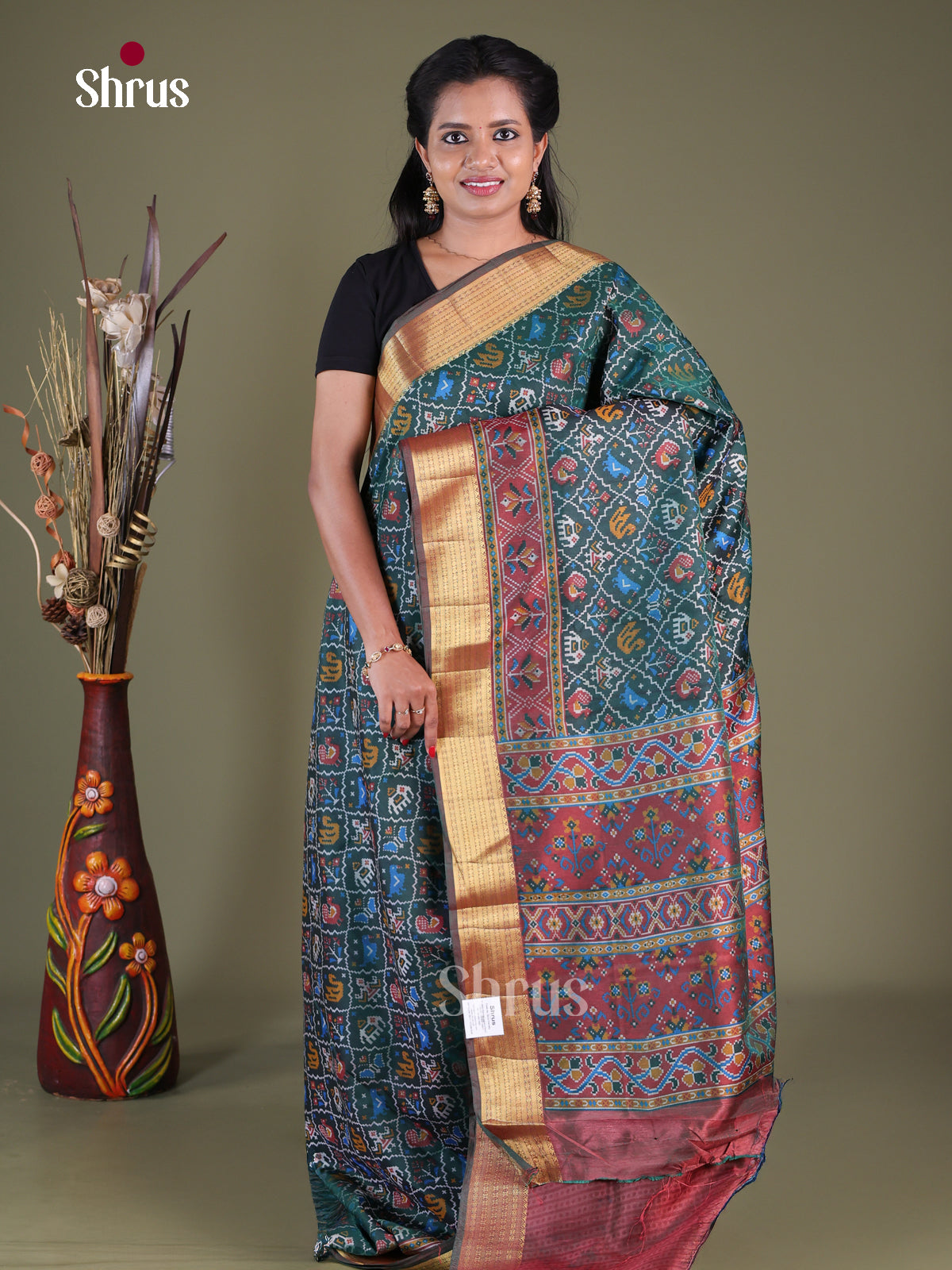 Semi Patola Saree - EGS21119
