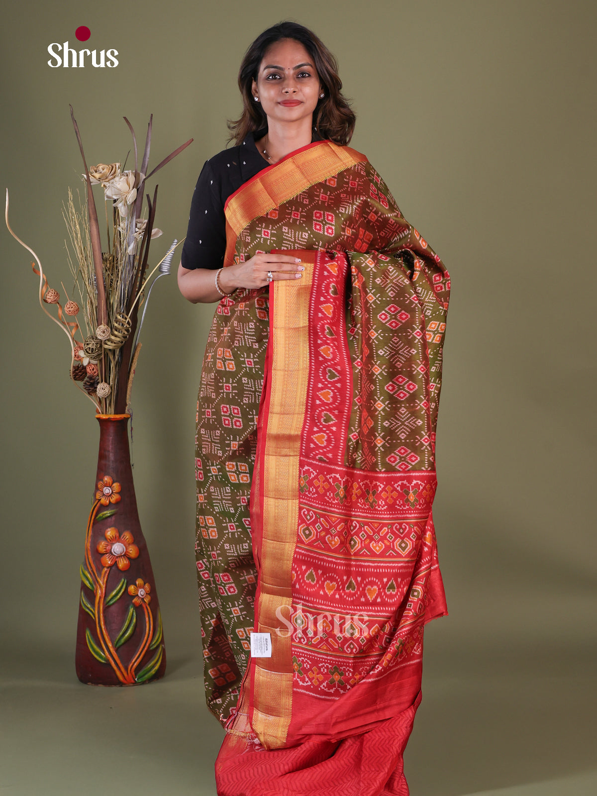 Semi Patola Saree - EGS21123