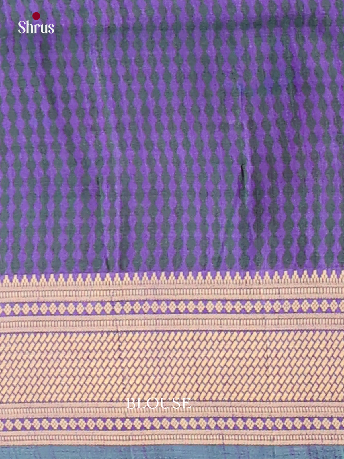 Blue & Purple - Semi Patola Saree