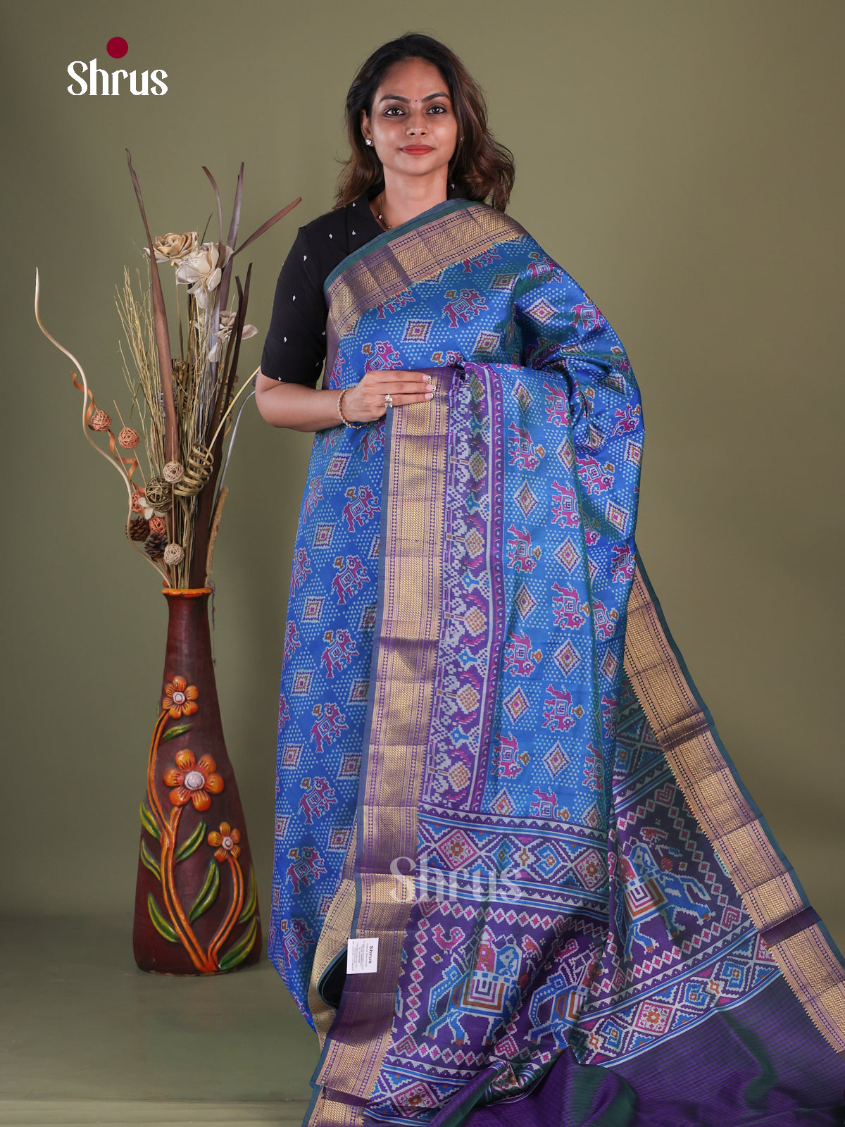 Semi Patola Saree - EGS21145