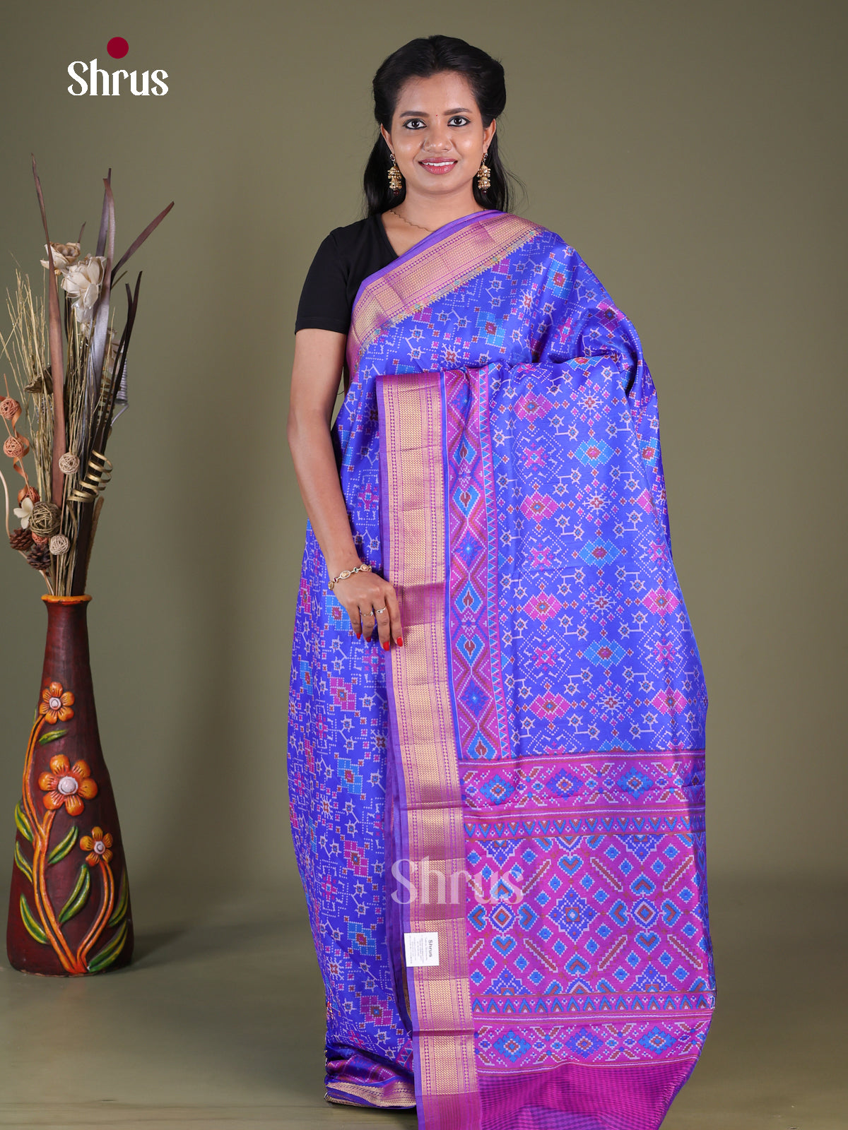 Semi Patola Saree - EGS21158